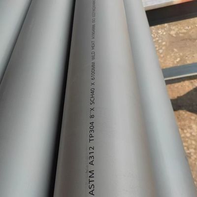 Ein guter Preis. 304 316 316L  Acid-washed Matte Seamless Stainless Steel Pipe For Drinking Water Transportation Online