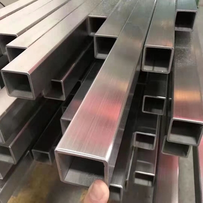 Good price Rostfreie nahtlose Stahlrohre 316L des 1,18 Zoll-×1.97 Zoll-304 leiten hohles Quadrat für Technik Online