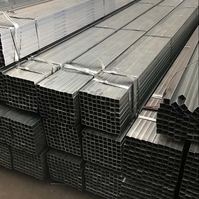 50mm*50mm nahtloses rostfreies schwarzes hohles Stahlrohr des Quadrat-304 316L für Dekoration