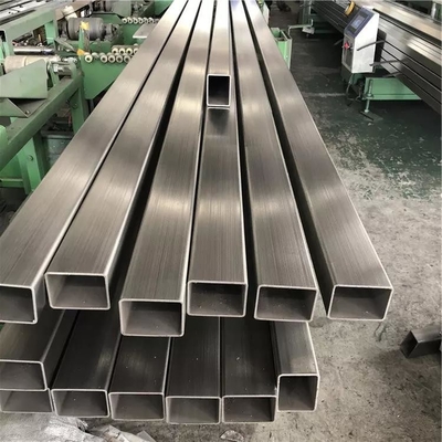 Ein guter Preis. 304 304L Hairline Finish Geschweißtes Edelstahlrohr für Handlauf-Balustraden-Deckendekoration Online