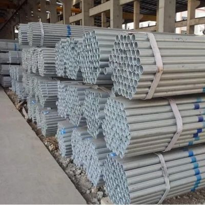 ASTM A53 Gr.B DN100 ERW Hot Dip Galvanized Steel Pipe für die Gasübertragung