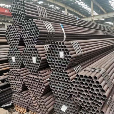Beständige geölte nahtlose Stahlrohr-Runde der hohen Temperatur für Metallurgie
