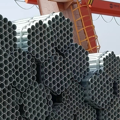 Heißes eingetauchtes rundes Eisen-galvanisiertes Stahlrohr-Rohr 6 Zoll für Gewächshaus
