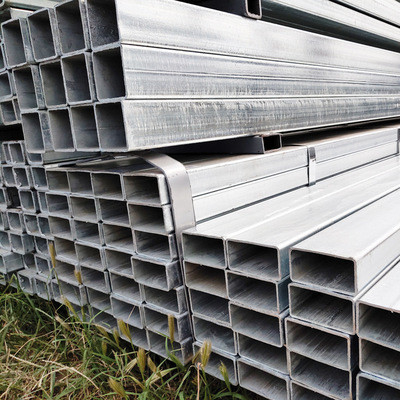 Galvanisierte heißes eingetauchtes Hohlprofil warm gewalztes geschweißtes ERW ASTM Zink-30g 40g 50g 60g Q345 Q235 Q345 Stahlrohr