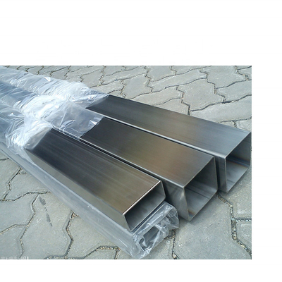 China-Hersteller Wholesale Price Rectangular SS leiten Edelstahl-Vierkantrohr AISI ASTM JIS 304 auf Lager